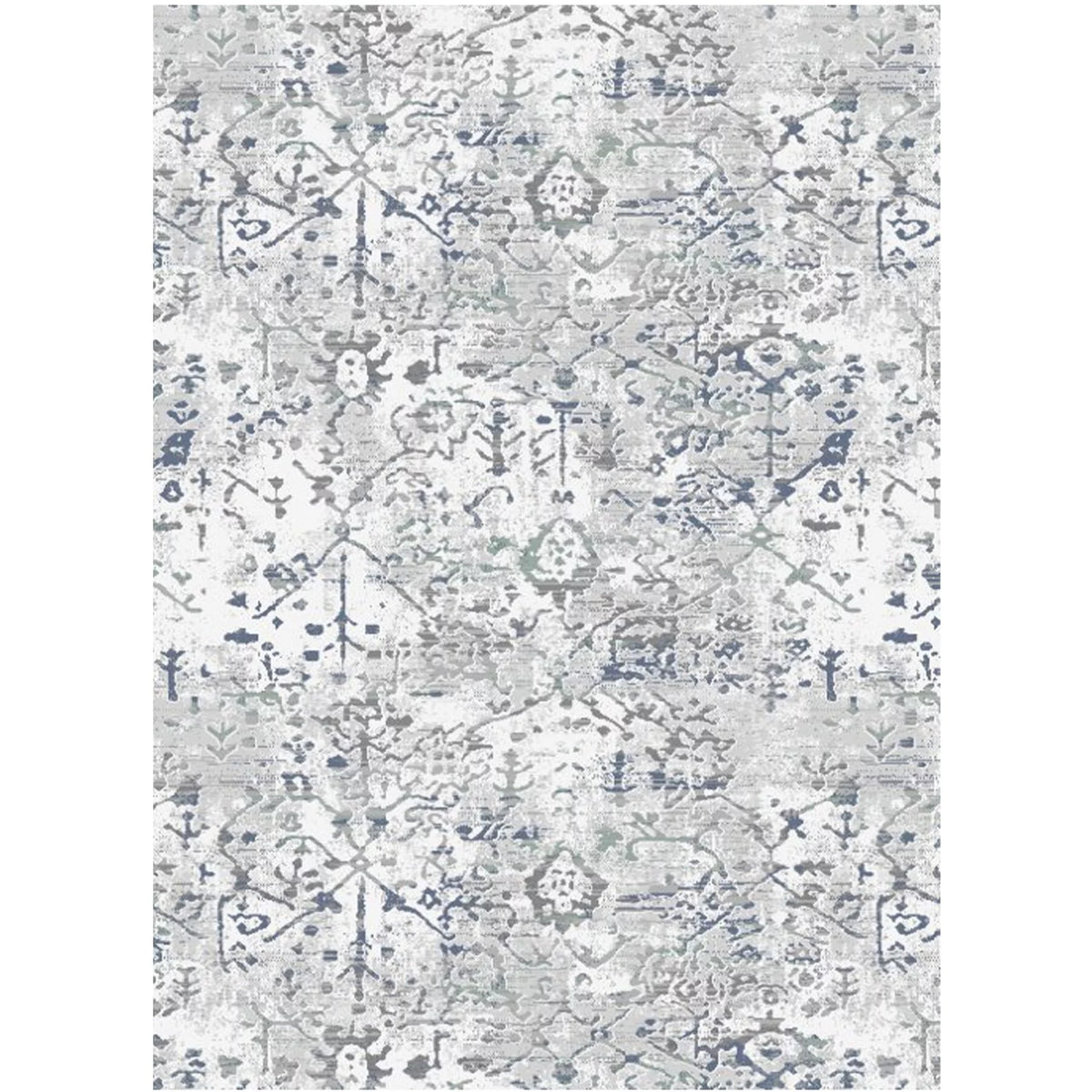 5'3" Round Multi Area Rug D530337