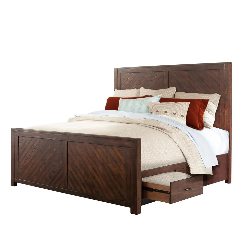 Queen Platform Storage 5PC Bedroom Set L9070