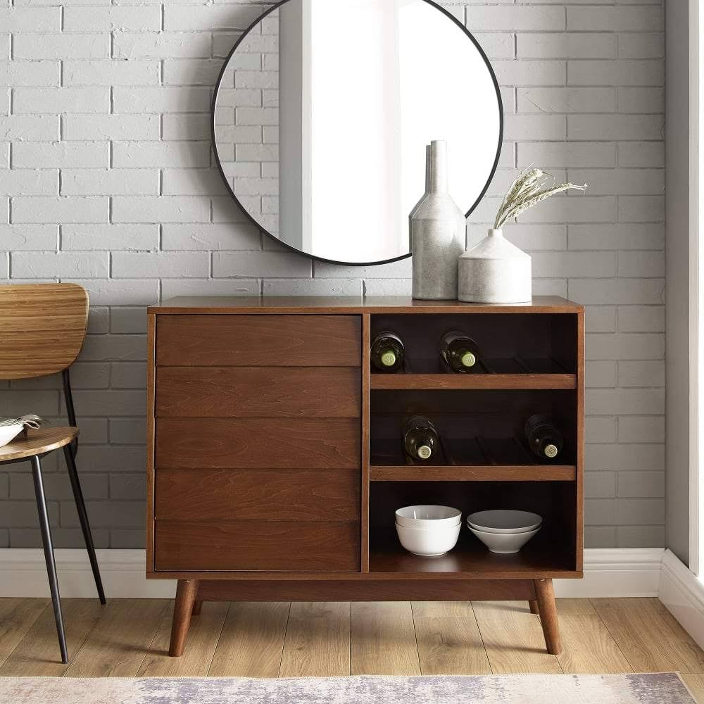 Dark Teal Bar Cabinet G641015