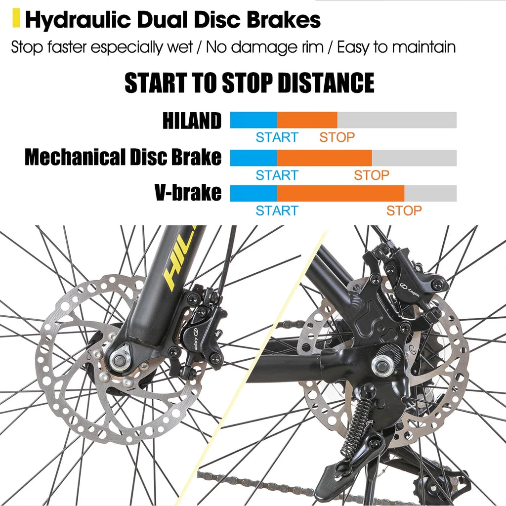Aluminum 21 Speeds 27.5 inch Wheel Mountain Bike K544