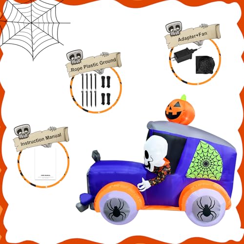 8ft Halloween Inflatable Monster Truck N228