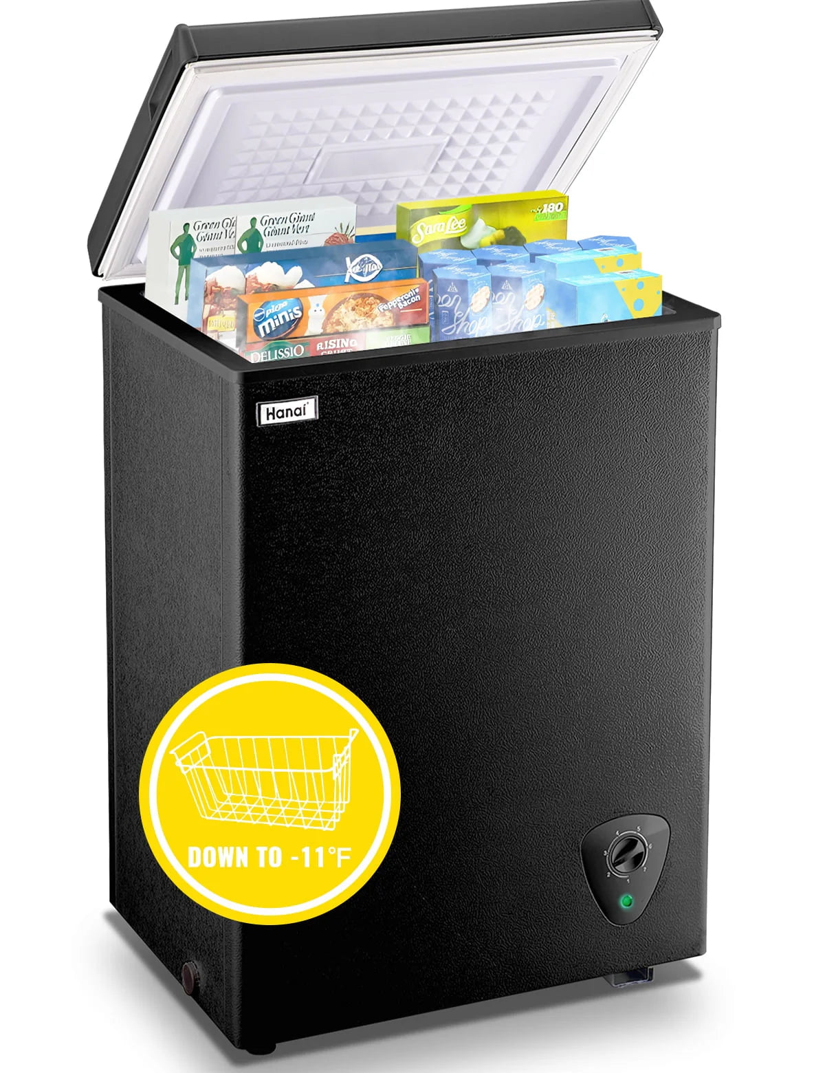 3.5 Cubic Feet White Chest Freezer L70712