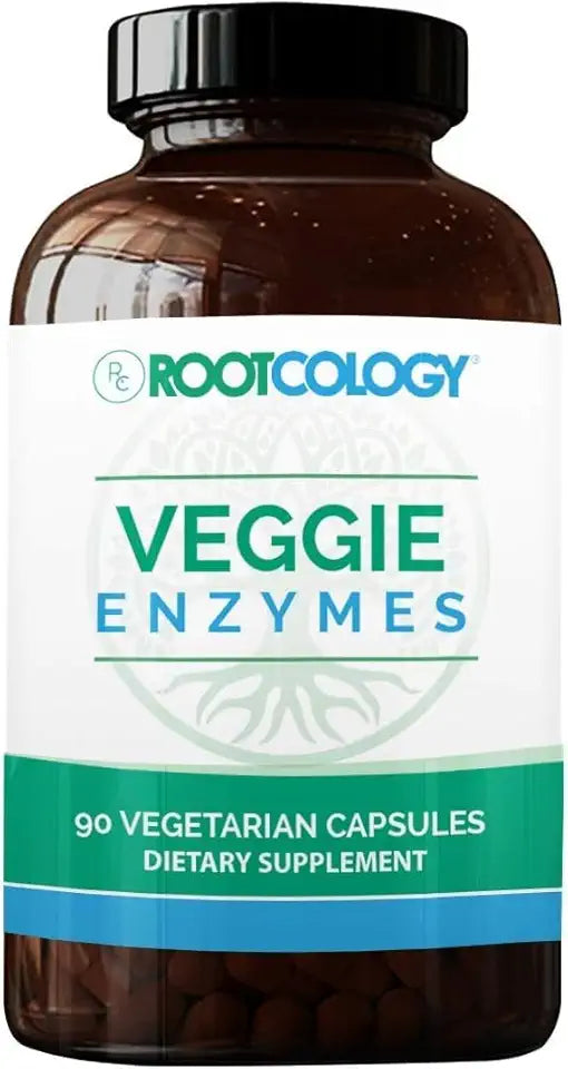 90 Vegetarian Capsules 14-Enzyme Blend Formula D244