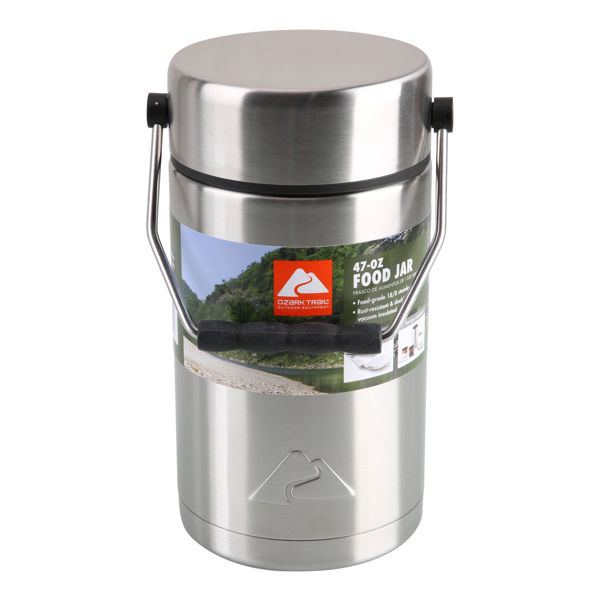 47oz Vacuum-sealed Stainless Steel Food Jar H4937