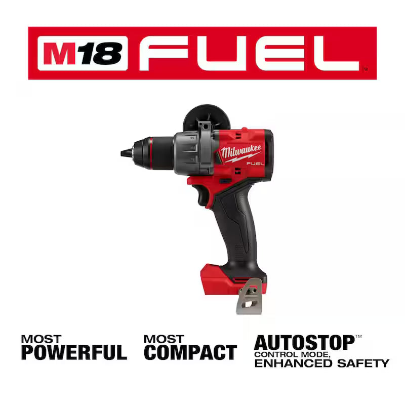 18V Lithium-Ion Brushless Cordless Hammer Drill with 5-Piece Carbide Hammer Drill Bit Set E9152