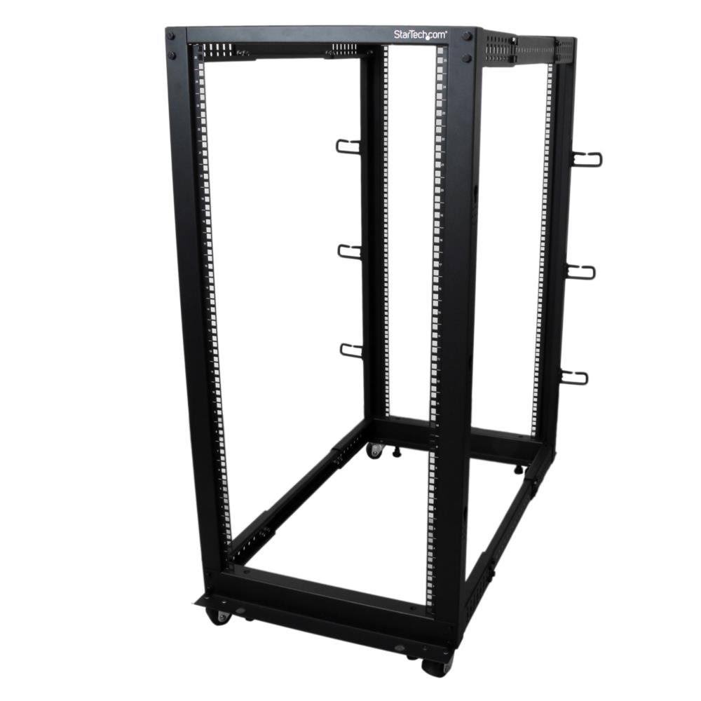 25U Adjustable Depth 4 Post Server Rack Cabinet O29647