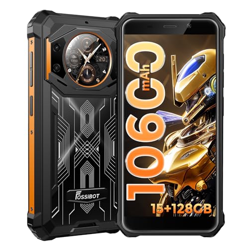 Rugged Unlocked Smartphone Dual Screen 10600mAh Battery 15+128GB Storage F41433
