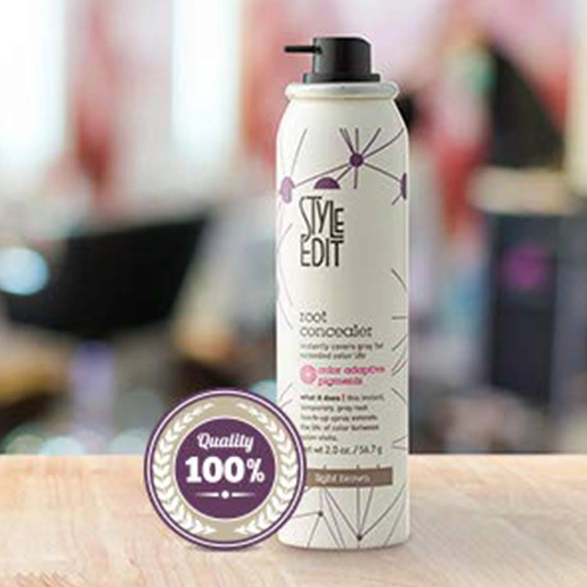 Light Brown Hair Root Concealer Touch Up Spray 2 oz M1661