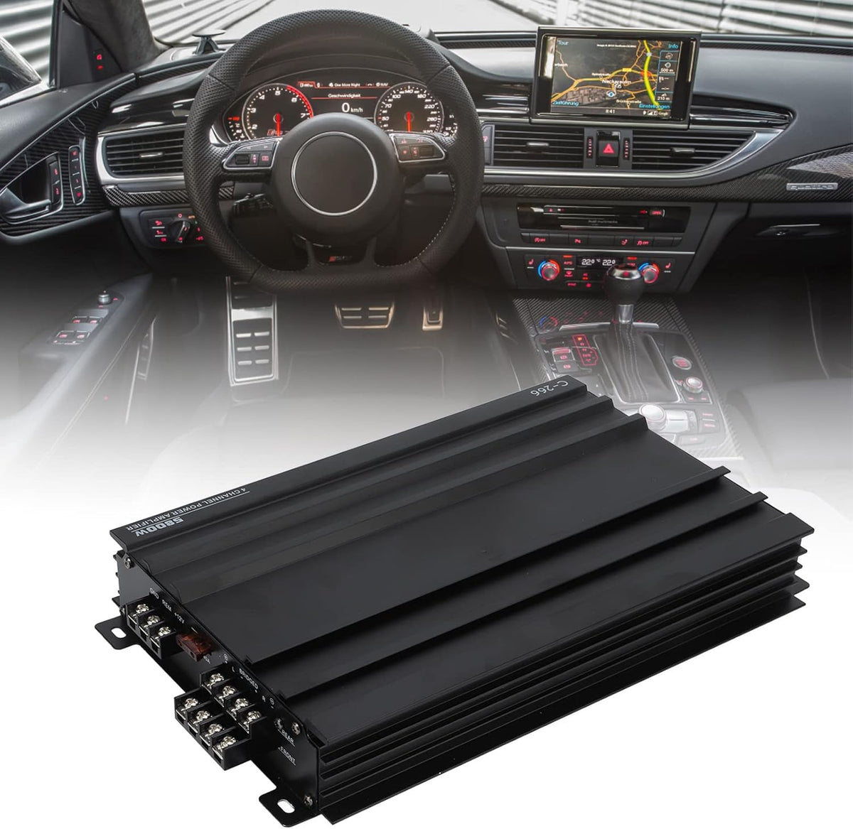 5800W 4 Channel Car Audio Amplifier M37409