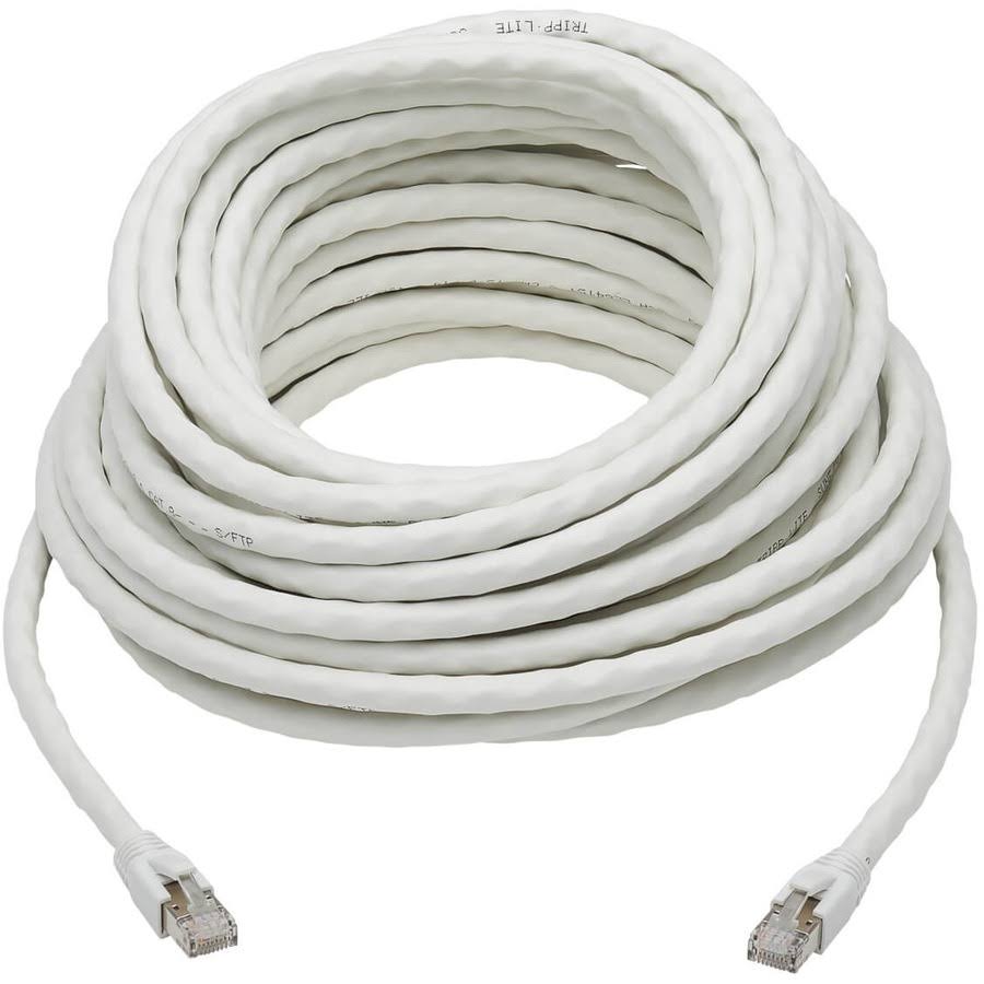 Cat8 Snagless Patch Cable White 60ft G2657