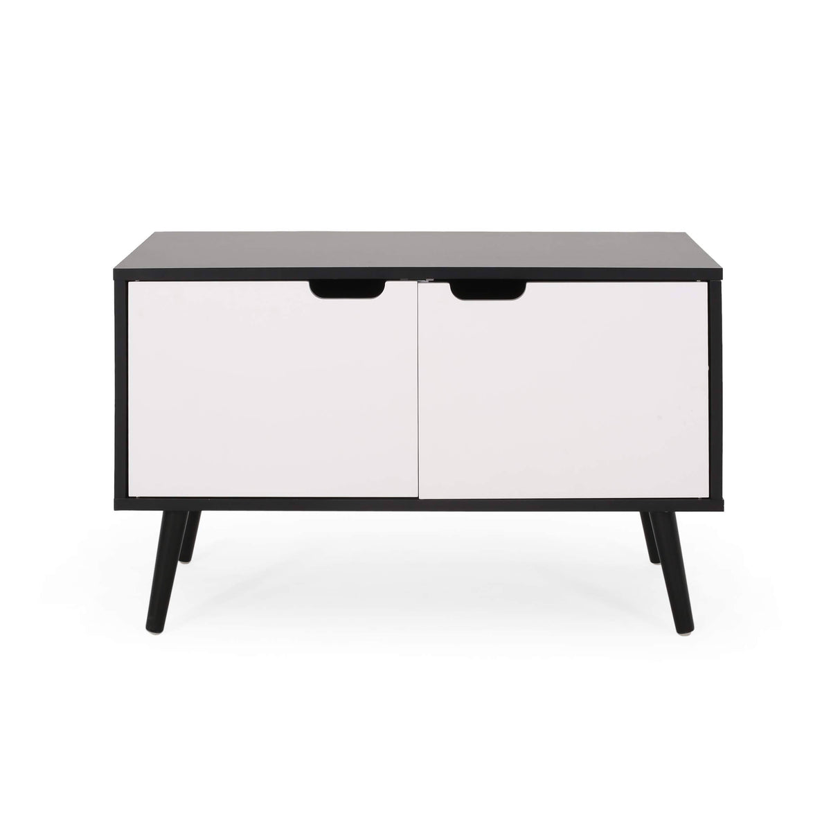 2 Door Cabinet Black/White H72692