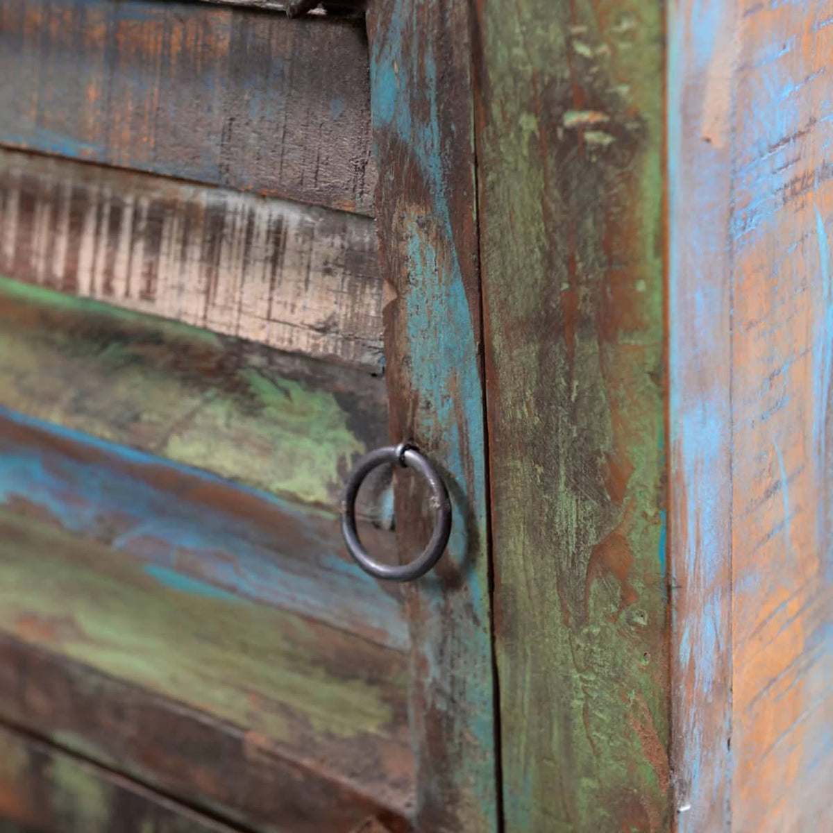 End Table with 1 Drawer 1 Door Reclaimed Wood J3170