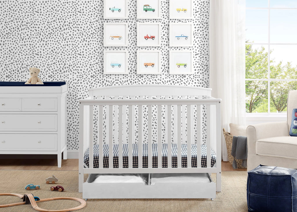 6-in-1 Convertible Baby Crib F988666