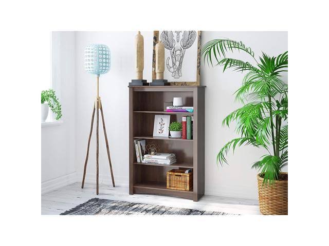 Espresso 4-Shelf Bookcase X3724