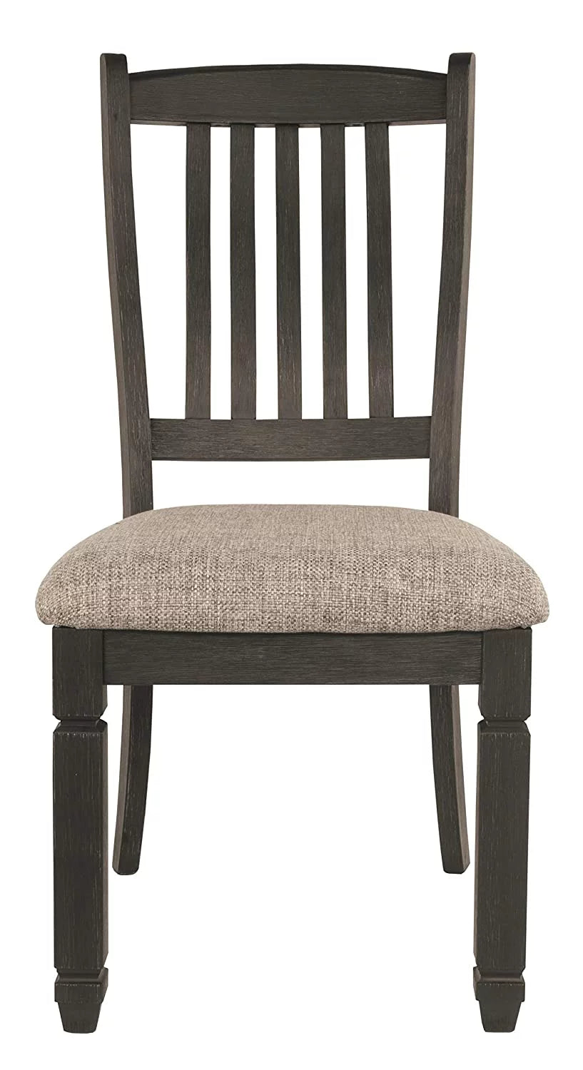 Upholstered Dining Chair, 2 Count, Antique Black I531914