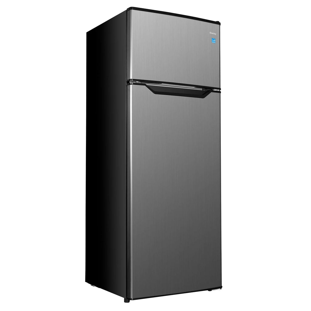 7.3 Cubic Feet 2 Door White Refrigerator O2557