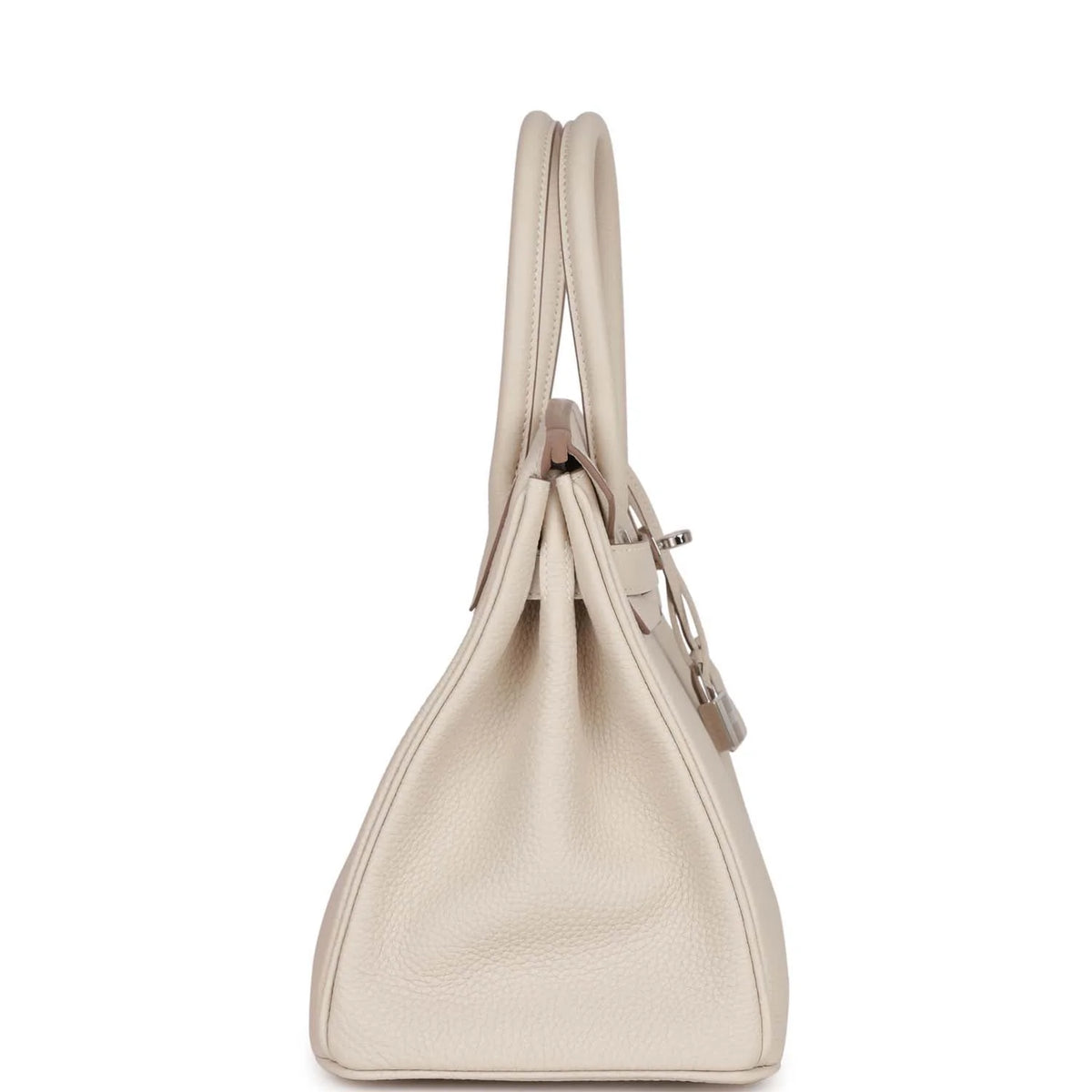 Birkin 30 Craie Togo Palladium Hardware B21326