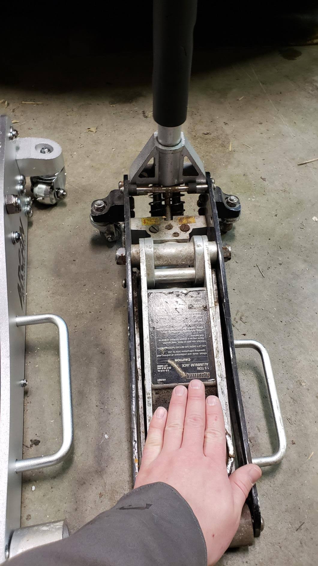 3-Ton Quick Rise Aluminum Floor Jack W74277