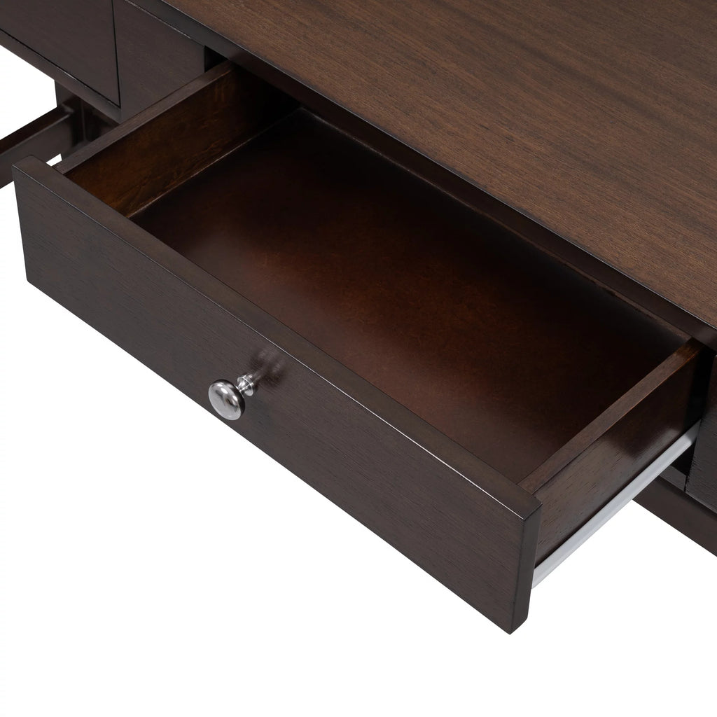 4-Piece Counter Height Table Set with Leather Padded Stools F738
