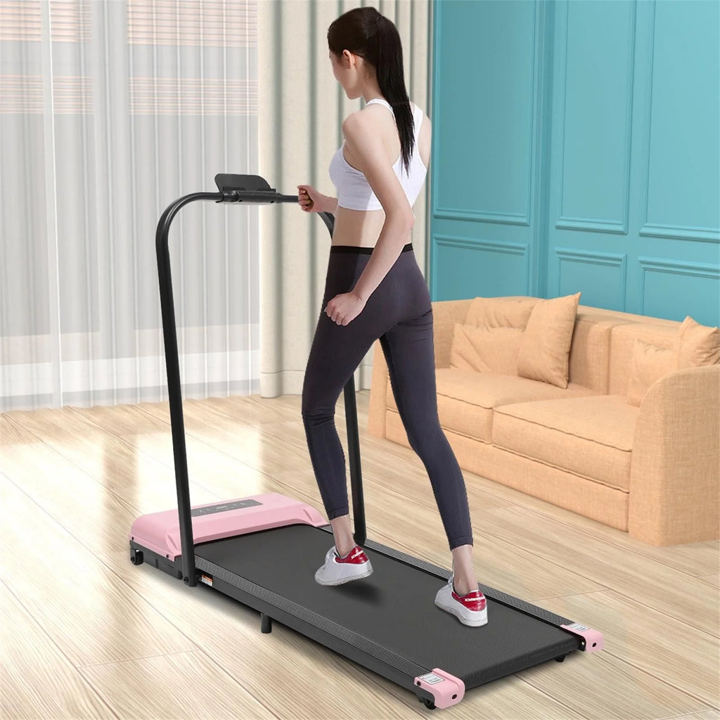 Folding 3.0HP Electric Treadmill with LED Display U87156