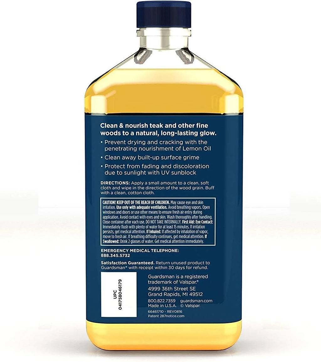 Lemon Oil Wood Furniture 16 oz W21823