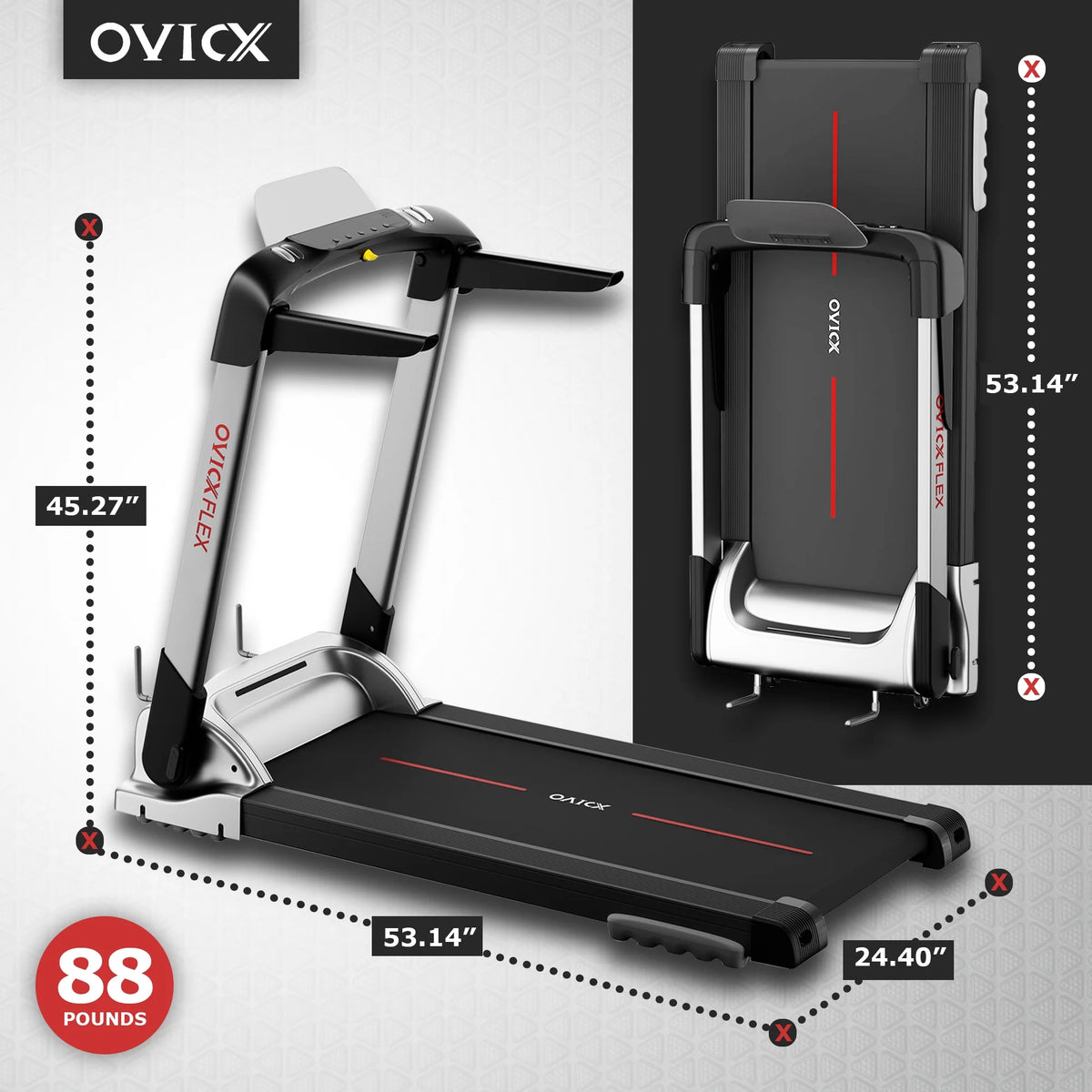 Portable Folding Treadmill R450353