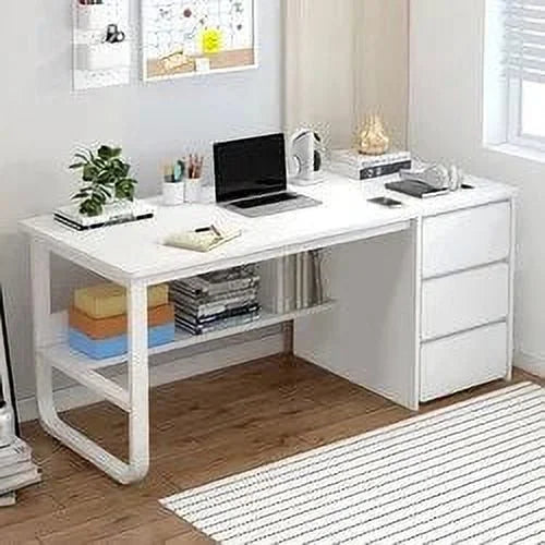 Wooden Study Desk with Storage Drawers E1068