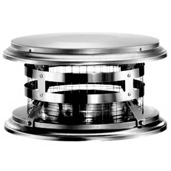 8 inch Stainless Steel Rain Cap Z12456