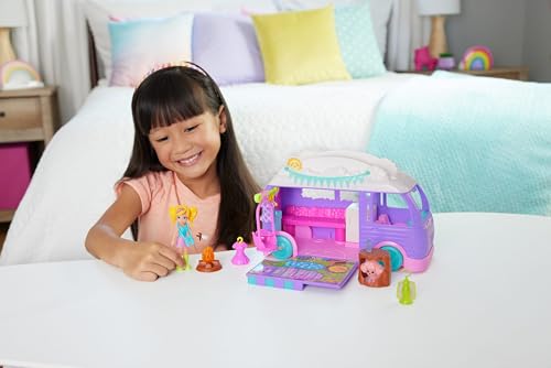 Doll & Pet Playset with Camping & Food Accessories J18238