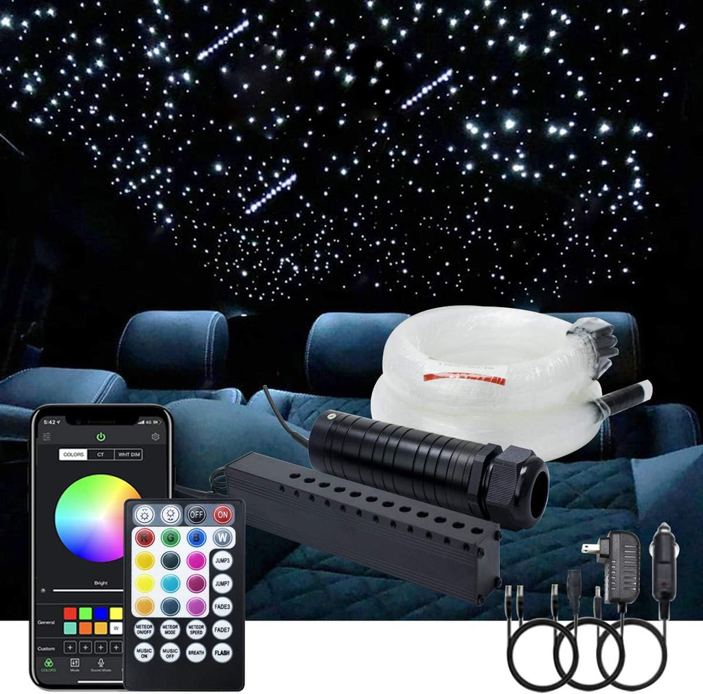 6W APP Control Fiber Optic Star Ceiling Light Kit I622075