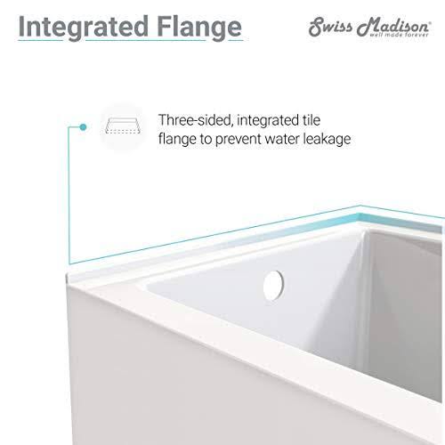 54x22 Alcove Soaking Bathtub O2891
