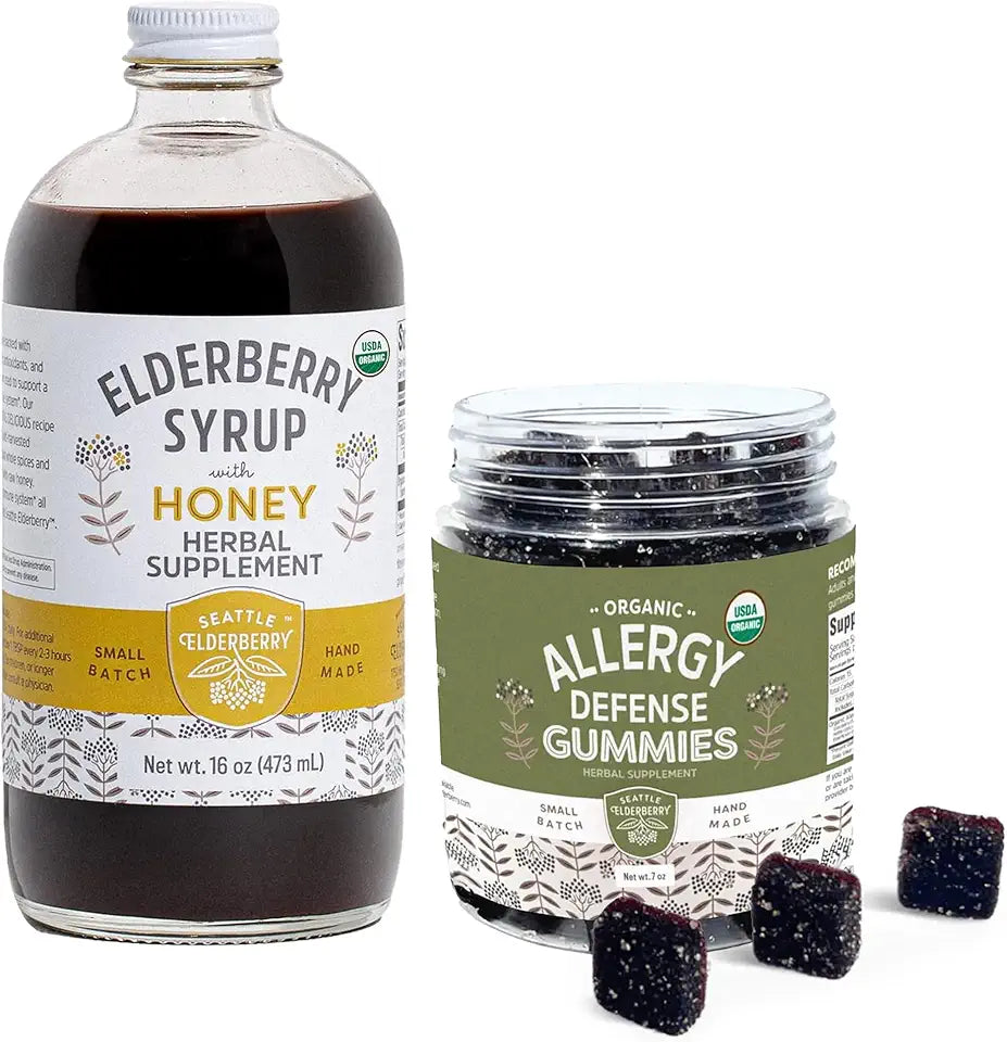 Elderberry Syrup & Gummies Bundle Y131