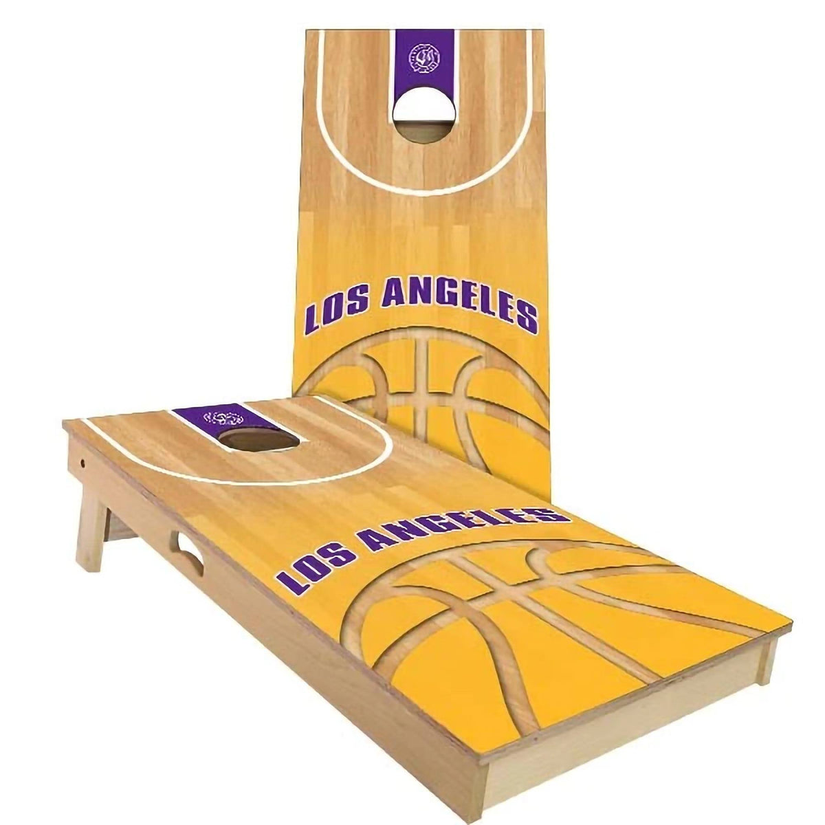 Basketball Cornhole Board Set 2x3 Boards E247611