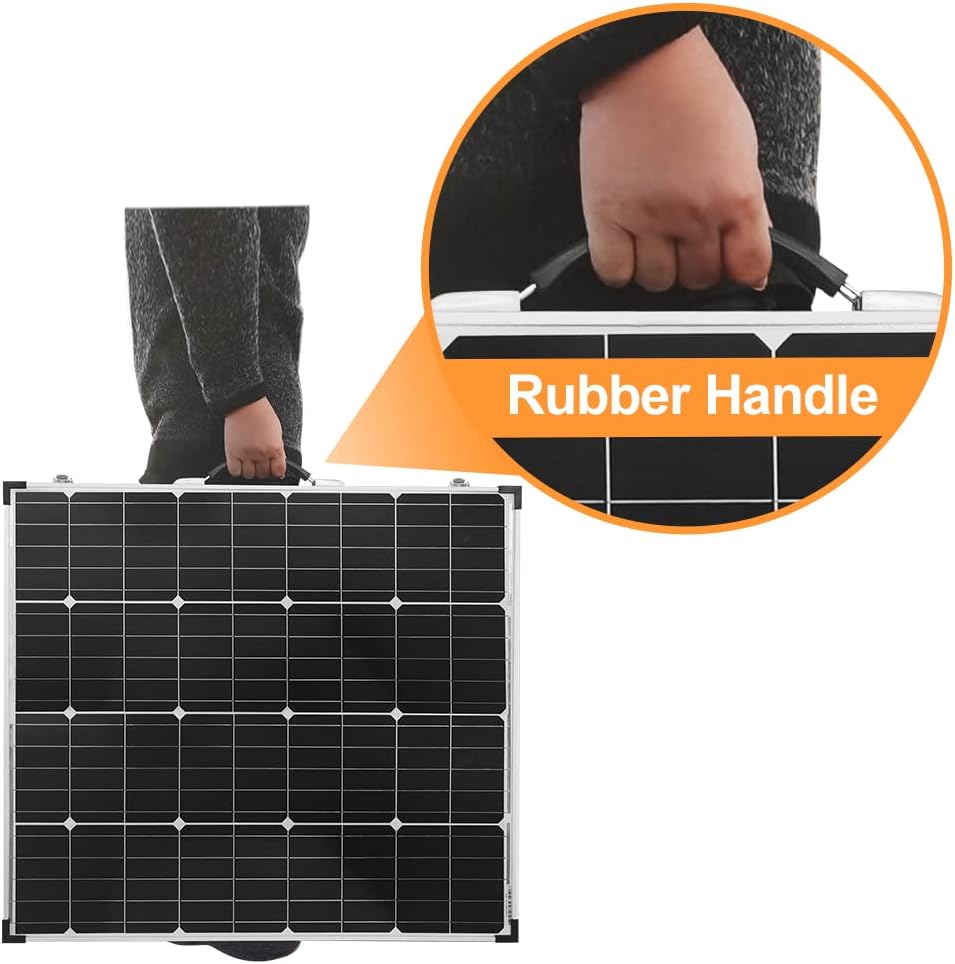 150W 12v Monocrystalline Portable Folding Solar Panel Q67181
