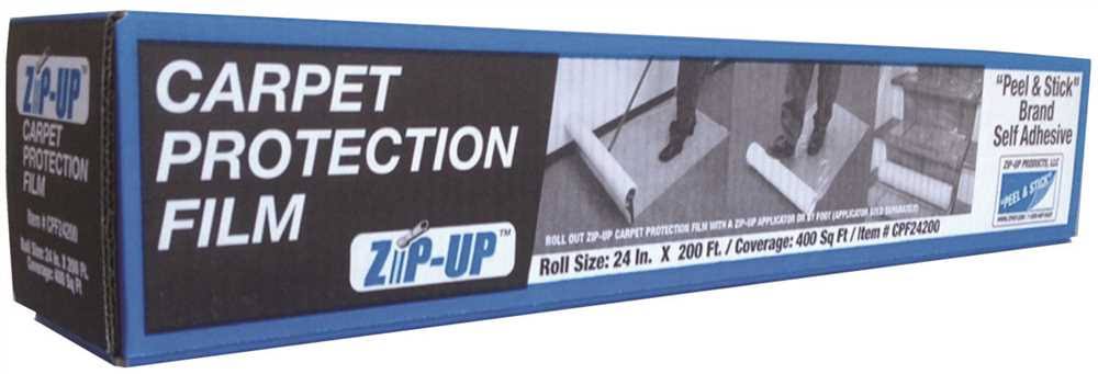 Carpet Protection Film 36 in. x 500 ft. Z1960