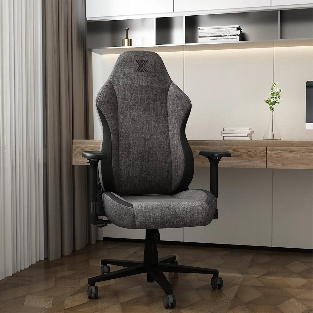 Black Ergonomic Gaming Chair with Lumbar Support H2407