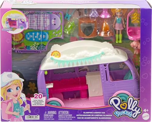 Doll & Pet Playset with Camping & Food Accessories J18238