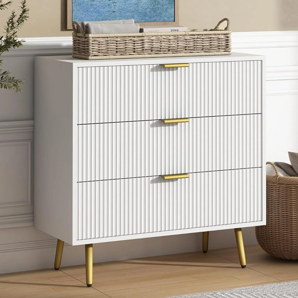 Modern 6 Drawer Wood Dresser E330