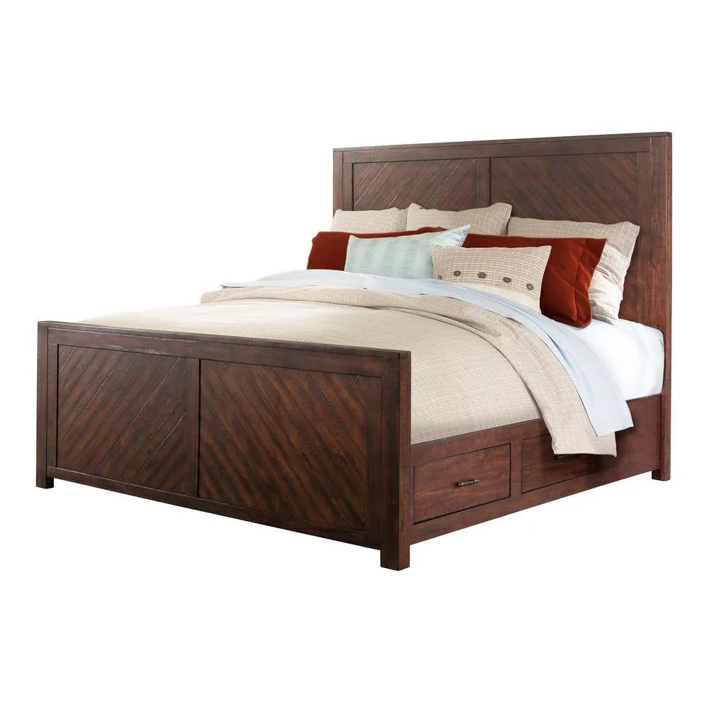 Queen Platform Storage 5PC Bedroom Set L9070