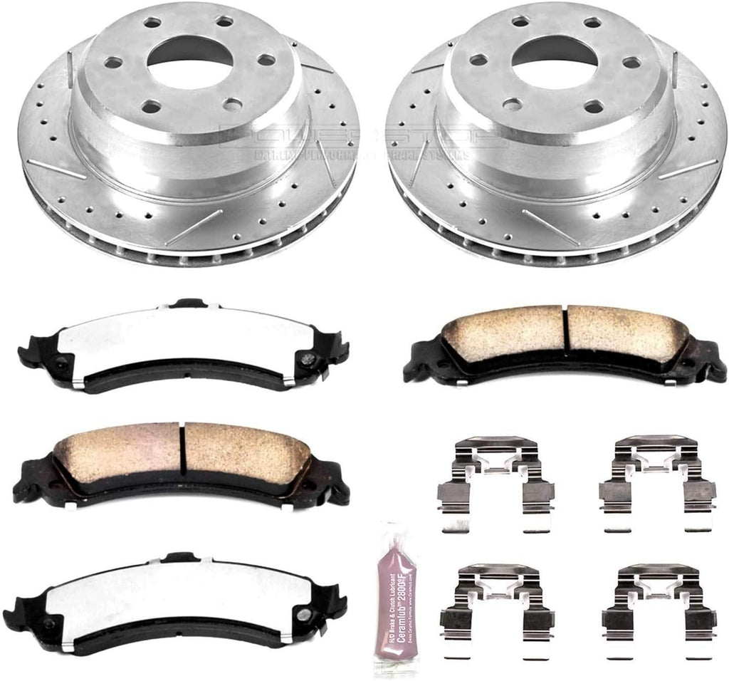 Rear Carbon Fiber Ceramic Brake Kit J438837