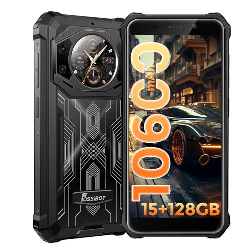 Rugged Unlocked Smartphone Dual Screen 10600mAh Battery 15+128GB Storage F41433