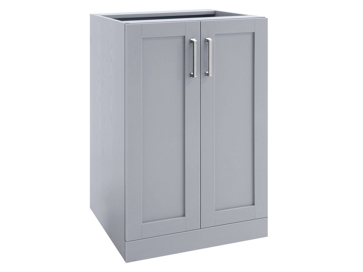 Grey 2-Door Cabinet V856