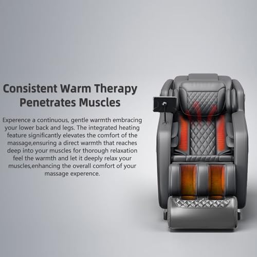 Full Body Zero Gravity Shiatsu Massage Chair Recliner with Heat P9940