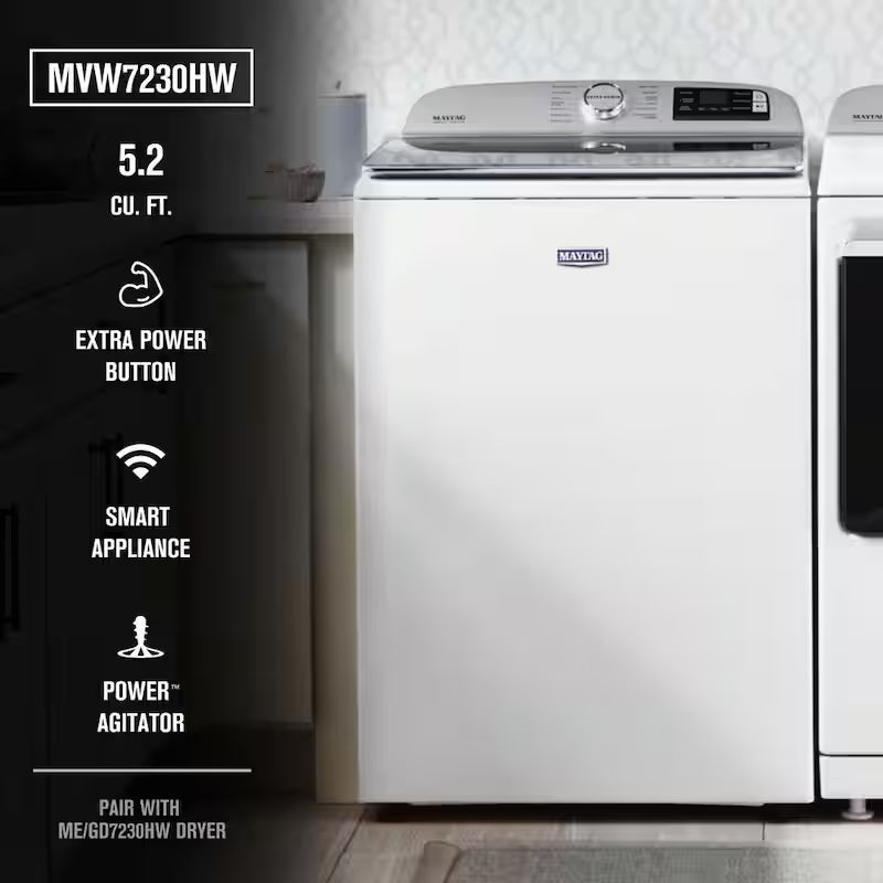 White Top Load Washing Machine N3465