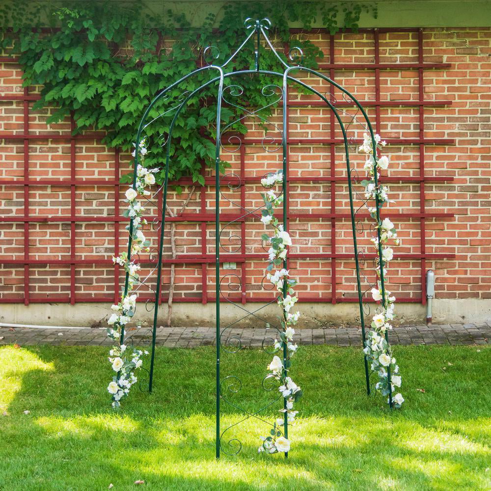 3-Sided Steel Trellis Arbor T798640