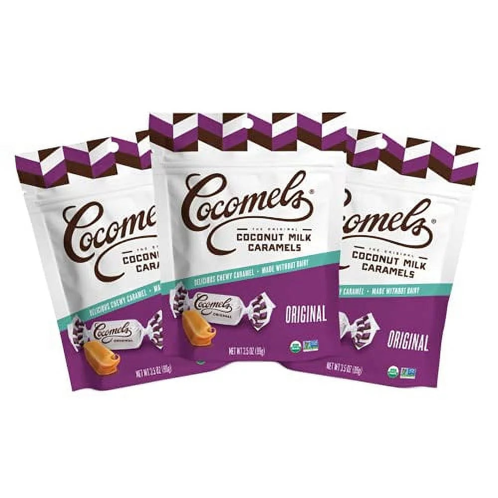 Organic Vegan Coconut Milk Caramels Pack of 3 S2197