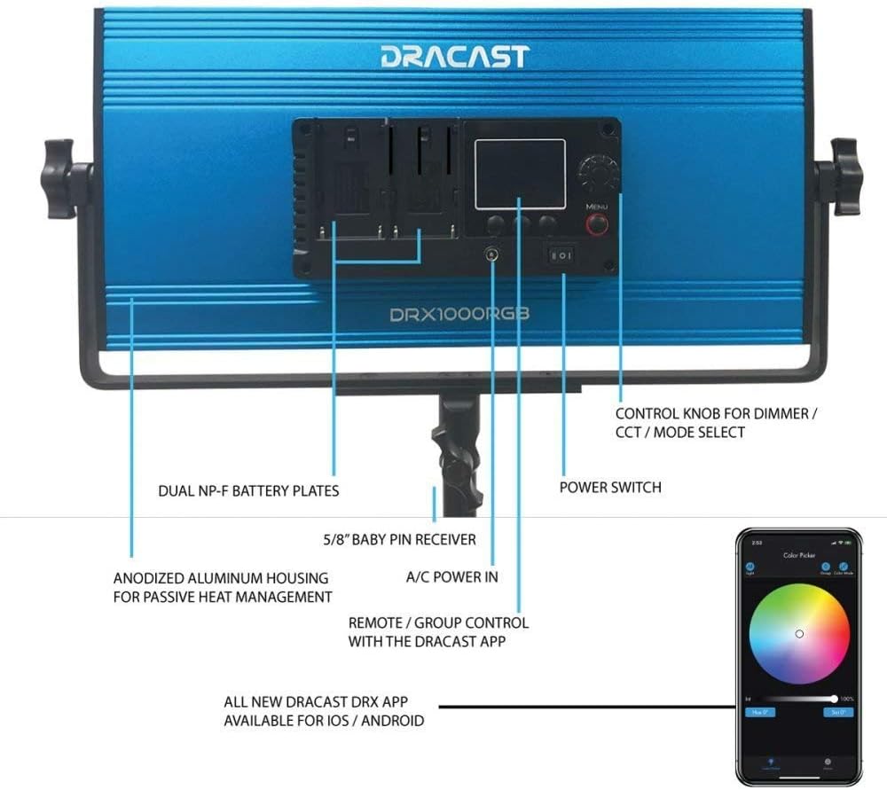 LED 3 Light Kit with Travel Case N5144