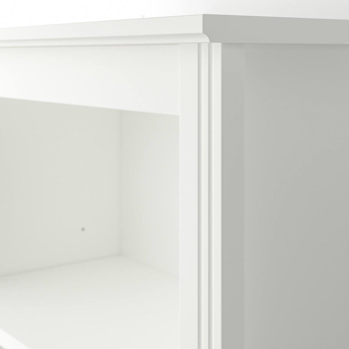 White High Cabinet with Doors N553501