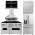 60 Dual Fuel Range, Range Hood, Microwave, Dishwasher, Refrigerator C661
