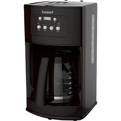 12 Cup Programmable Coffeemaker with Glass Carafe, Black Z124077